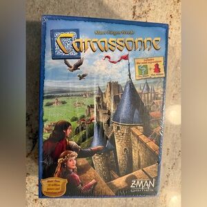 Carcassonne Board Game (2014) – NEW & Sealed – Z-Man Games – Includes Expansions